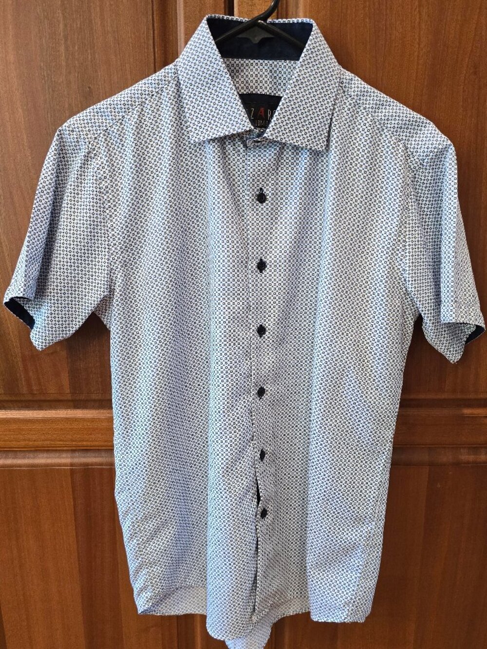 AZARO UOMO ITALY shirt short sleeve small, Bellissimo!